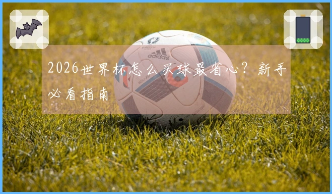 2026世界杯怎么买球最省心？新手必看指南
